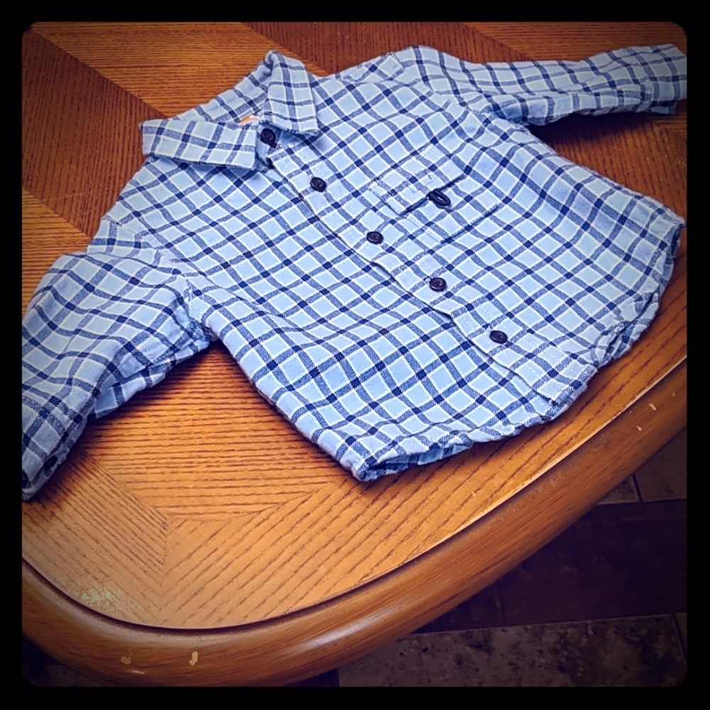 Gymboree Flannel Plaid Shirt HP🏆🎉